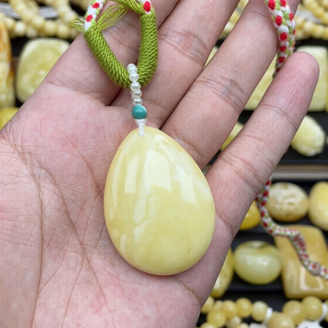 裸石琥珀未镶嵌琥珀蜜蜡