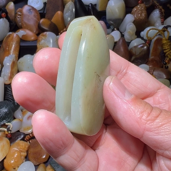 和田玉吊坠(不含链)未镶嵌