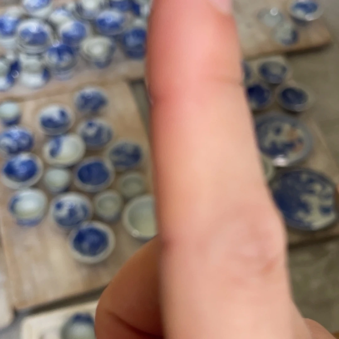 阿***岚青花龙纹盖碗盖碗盖碗