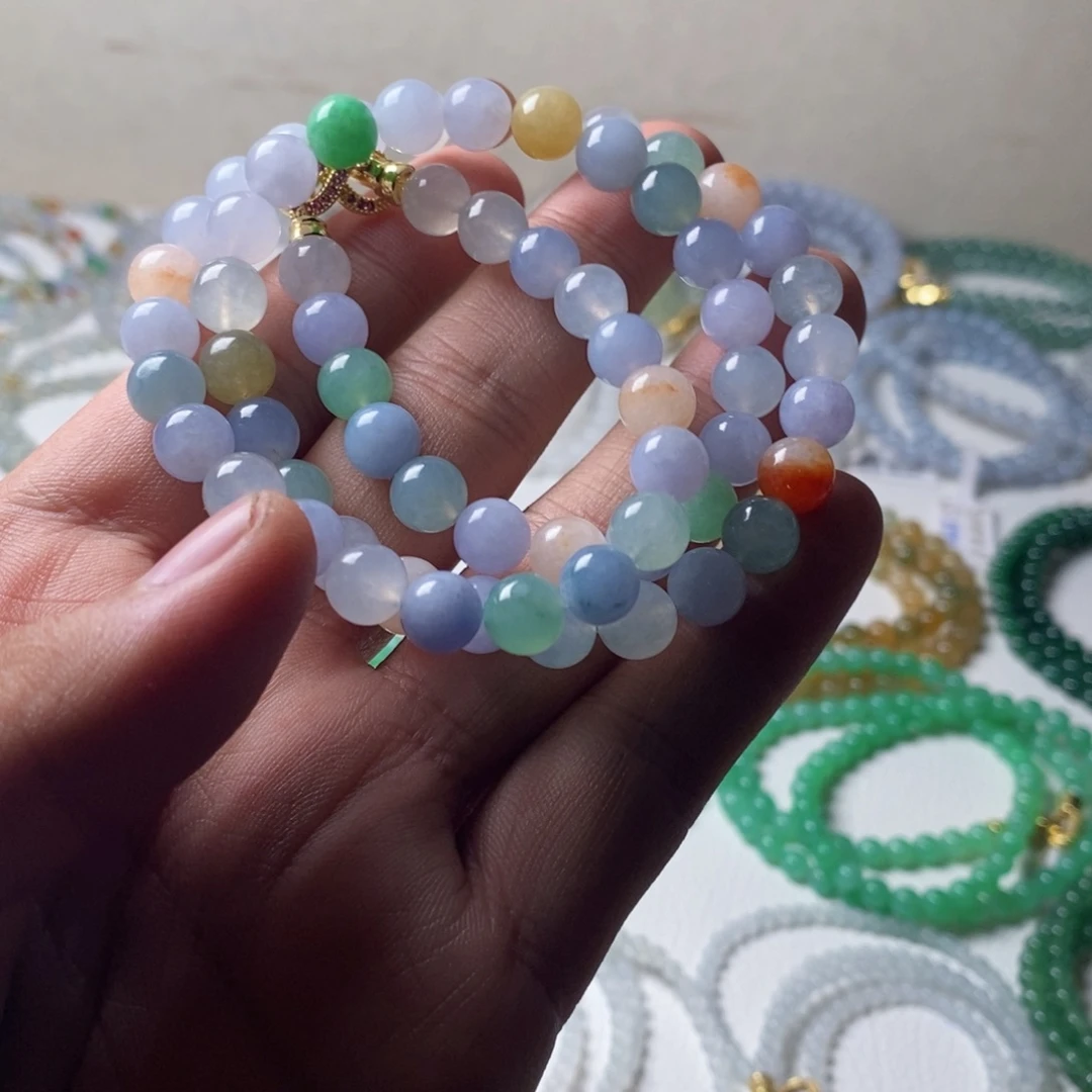 定制翡翠未镶嵌缅甸翡翠a货卡7.8