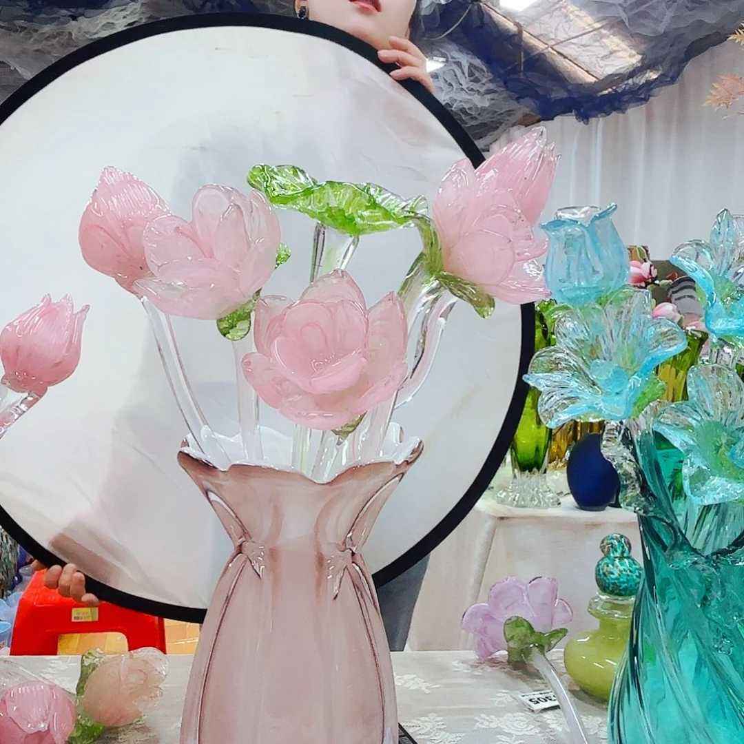 琉璃花瓶花器艺术品