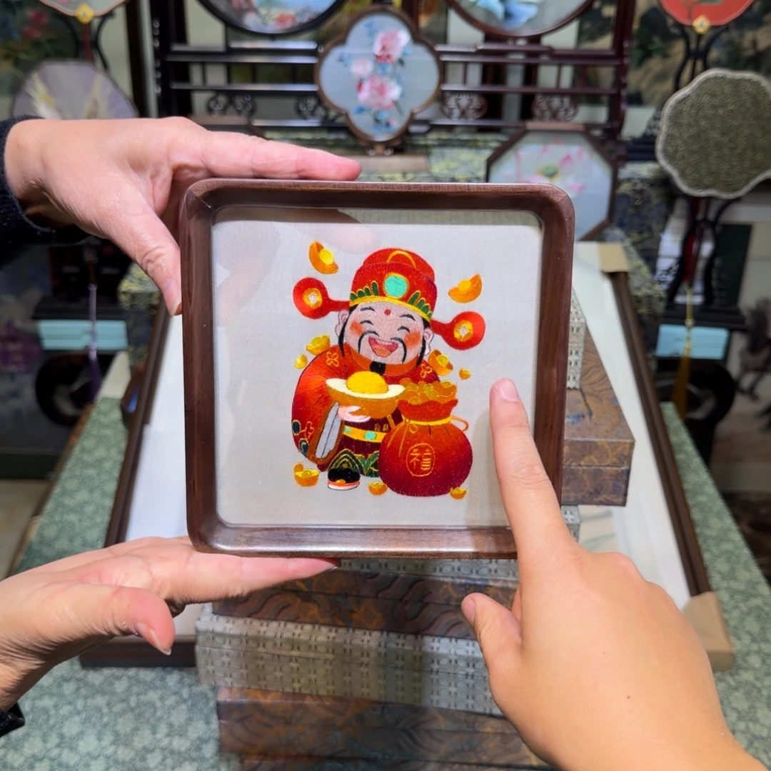 刺绣手工苏绣工艺制作技艺精湛