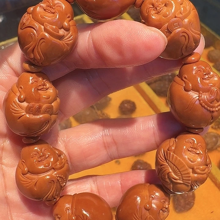 手串/手链橄榄核胡小兰橄榄核雕作品