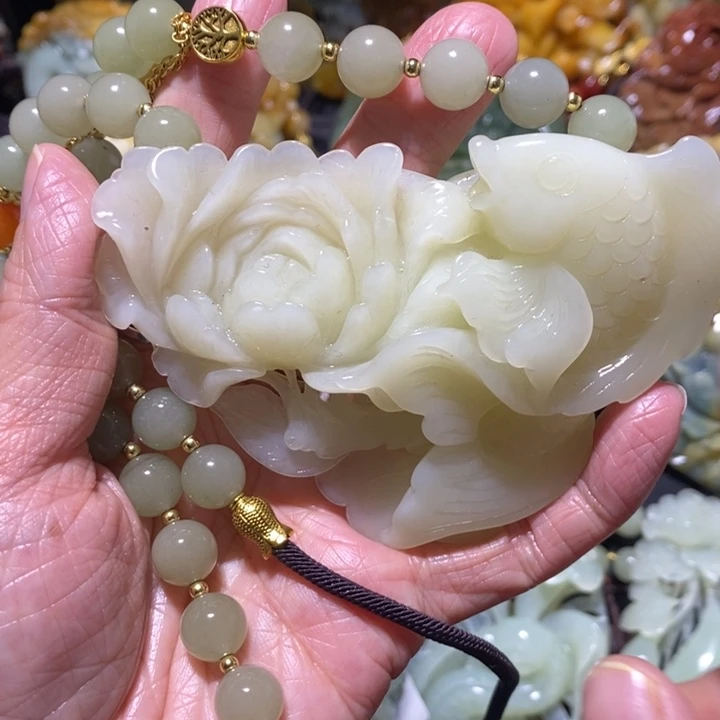 岫玉岫玉吊坠未镶嵌