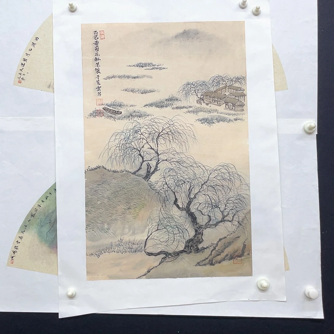 国画手绘国画，精品山水