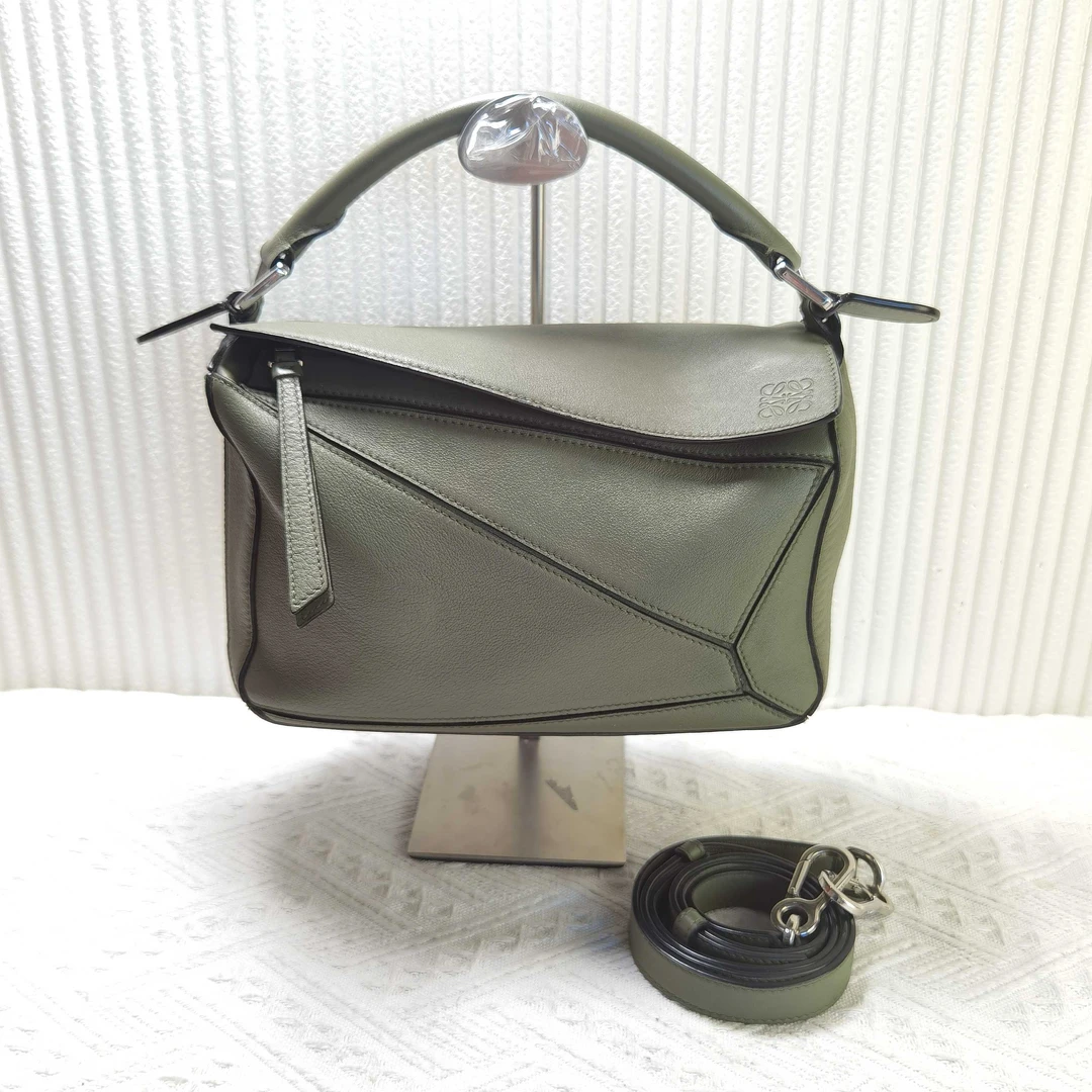 95新 LOEWE/罗意威 Loewe罗意威puzzle几何包斜挎包