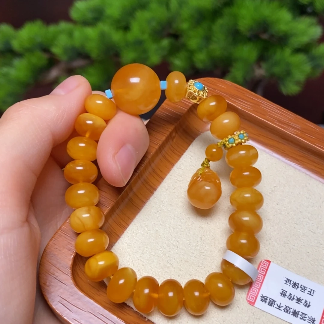 【闪购商品】未镶嵌蜜蜡手链手串