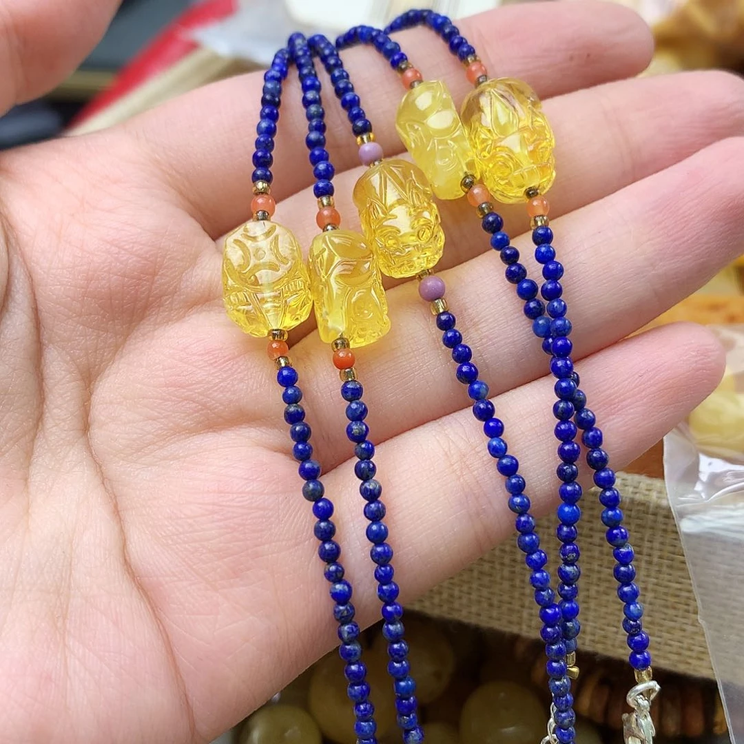 未镶嵌琥珀珠宝奇石