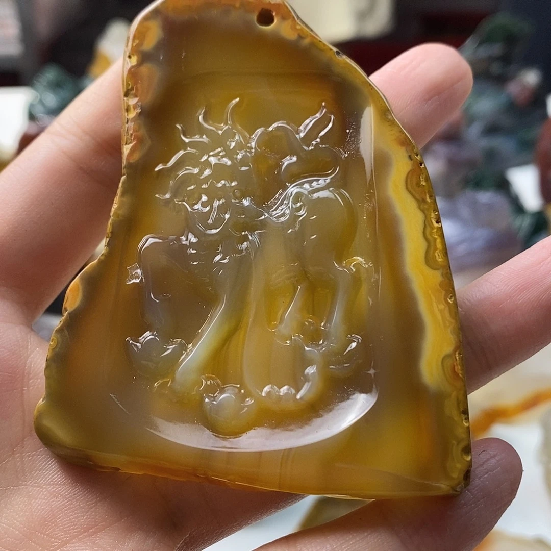 玛瑙/玉髓未镶嵌颈饰