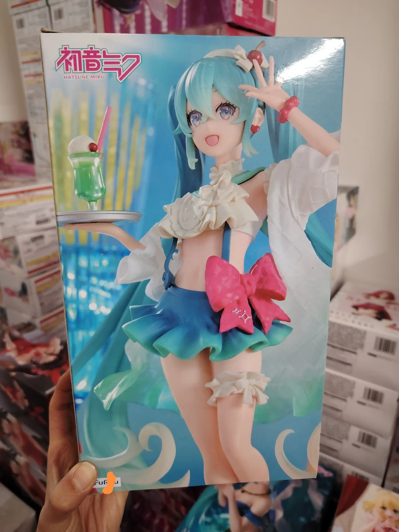 日版  魅力 甜品 V家 初音未来MIKU 奶油汽水 景品手办