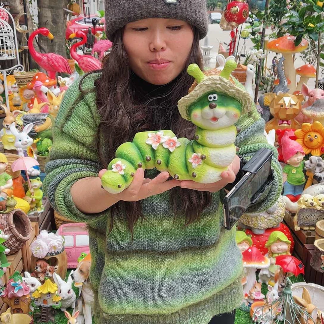 【闪购商品】无铅玻璃花园摆件&000&