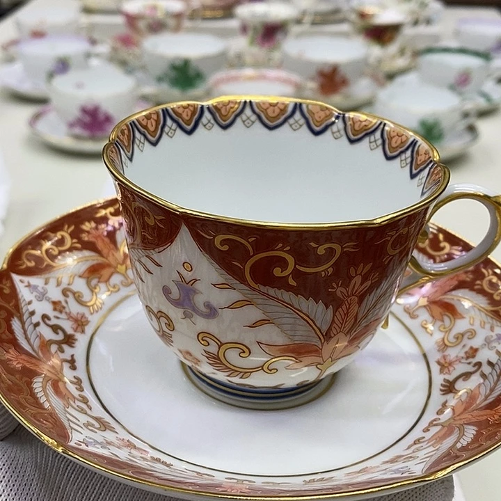 摆件进口瓷器其泉