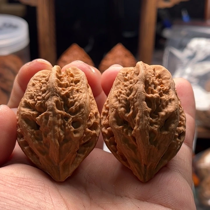 文玩核桃把件楸大胖76