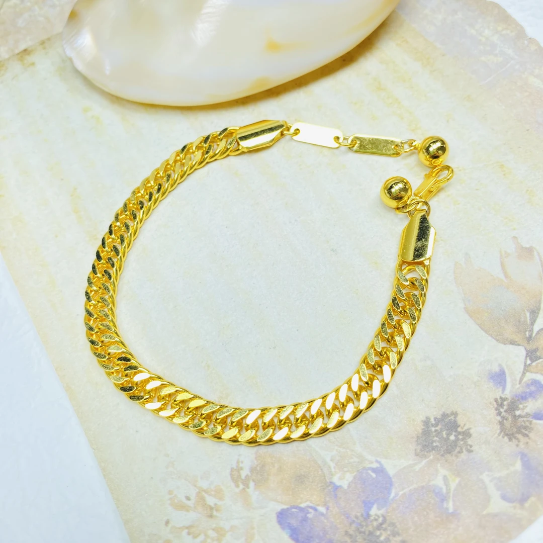 手链 K0379黄色麻花蛇骨铃铛手链多样性发货46138