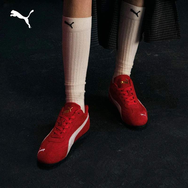 ROSE朴彩英同系列 PUMA彪马薄底流光风SPEEDCAT赛车休闲鞋 406329