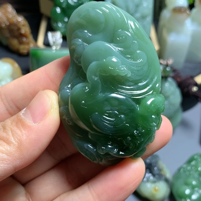 【闪购商品】未镶嵌和田玉挂件徒*