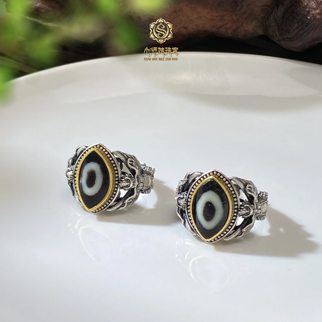 吊坠925银 扶摇臻选|银镶大鹏一Y戒指多样性发一个