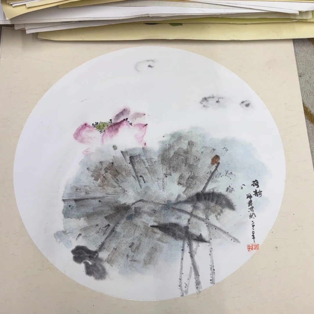 国画50-50卡纸作品童