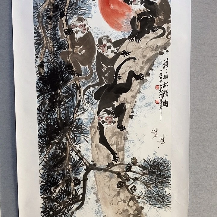 国画亲笔手绘原创