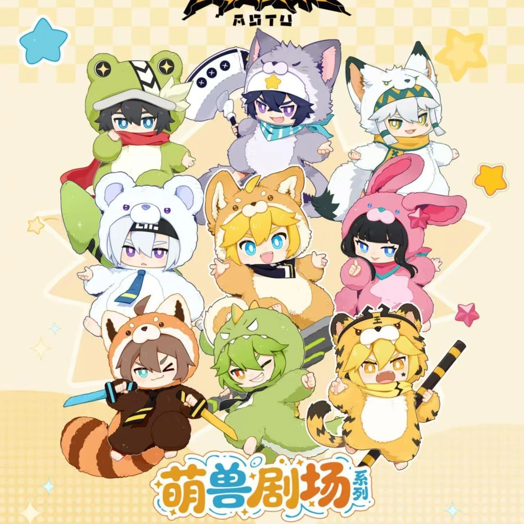 【凹凸世界】新款萌兽系列剧场掌机款盲抽徽章亚克力小立牌透卡等