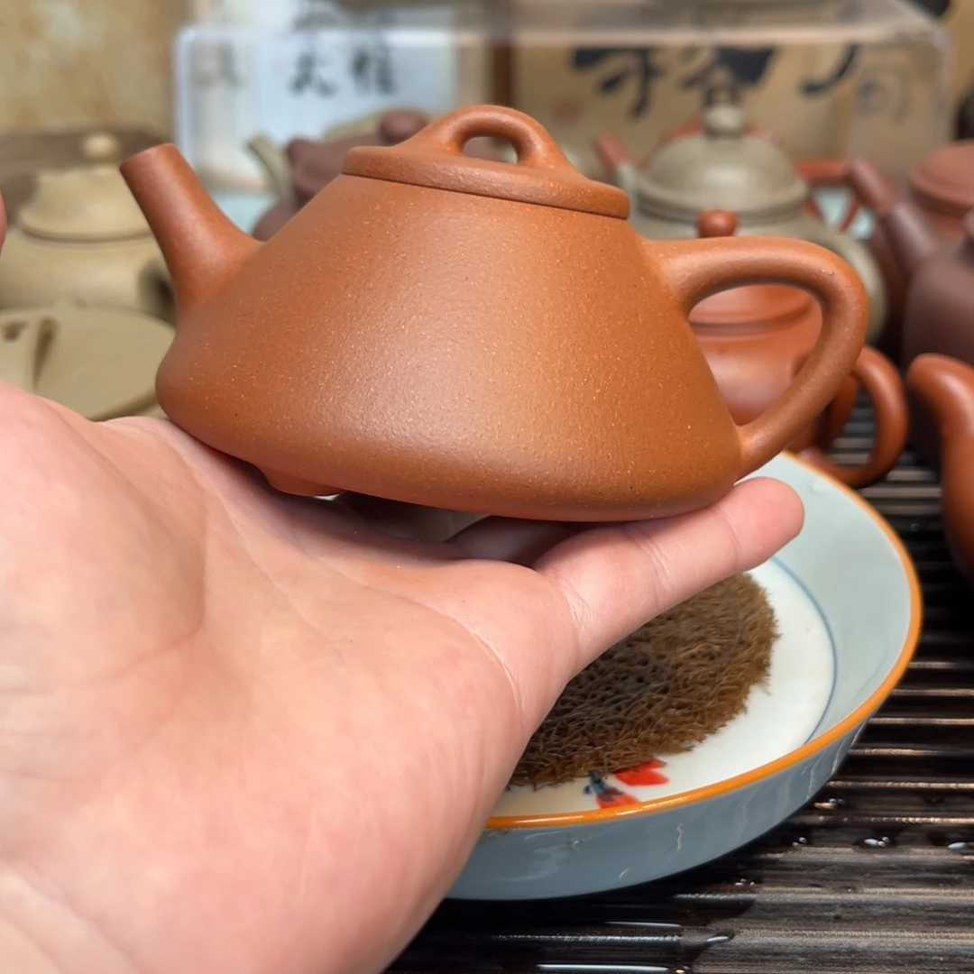 茶壶紫砂宝山降坡红泥