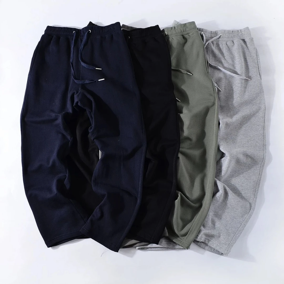 撤柜 男士春季户外休闲毛圈卫裤 休闲裤 直筒裤