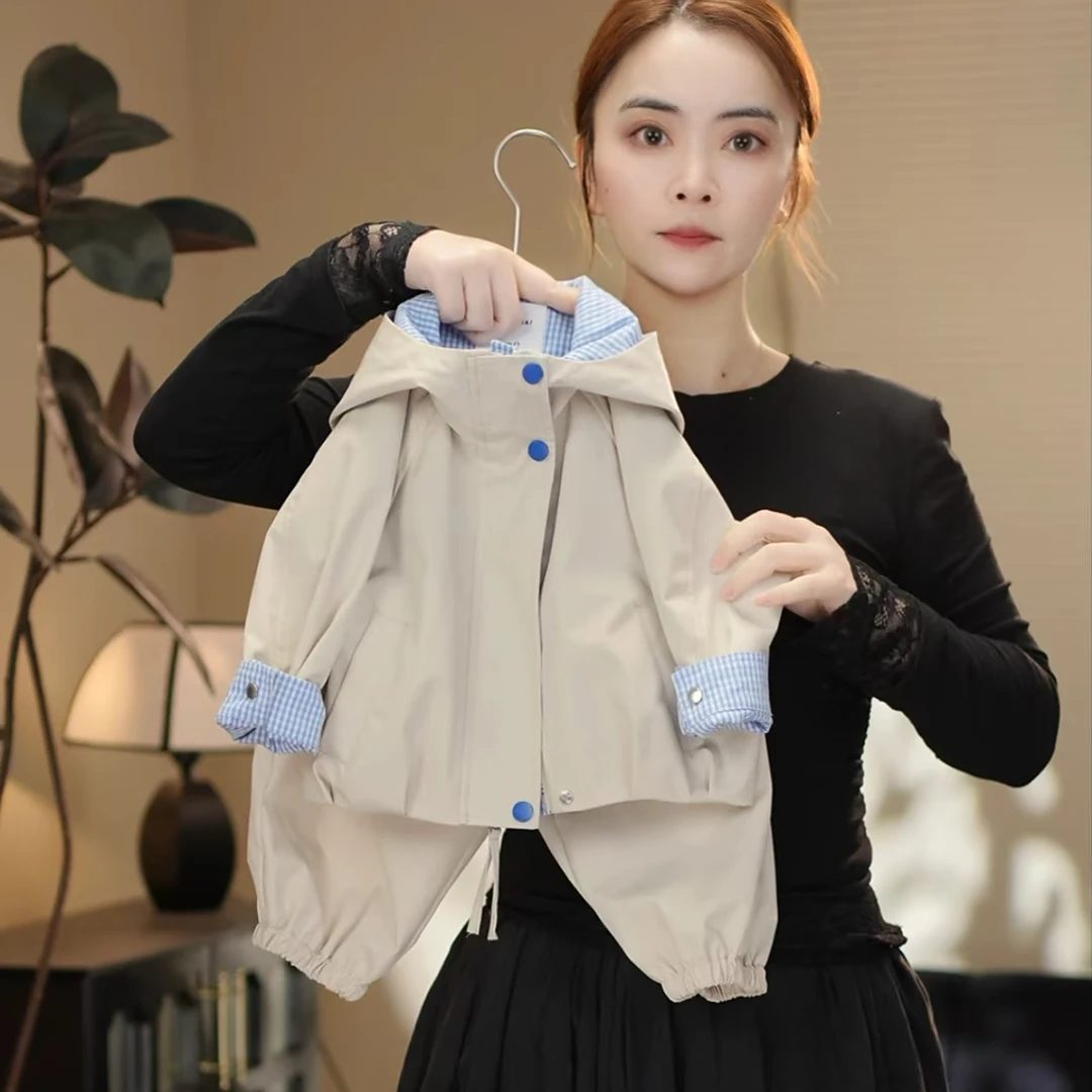 男童冲锋衣外套爆款潮流套装2025中小童韩系秋款三防潮款冲锋衣