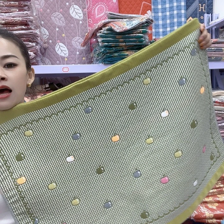 棉绿色平安果纯棉