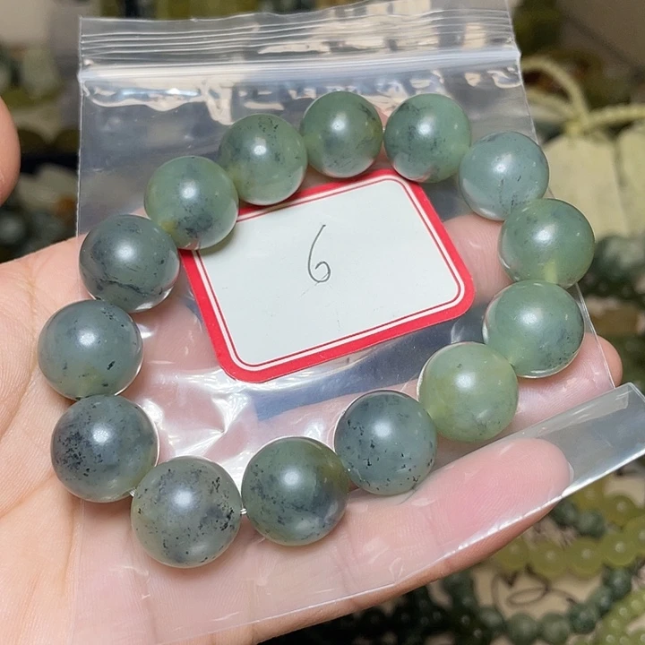 蛇纹石玉未镶嵌手链