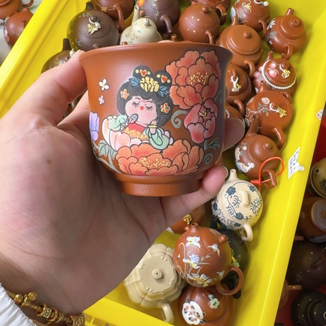 茶壶紫砂S****e口子不圆120cc杯子