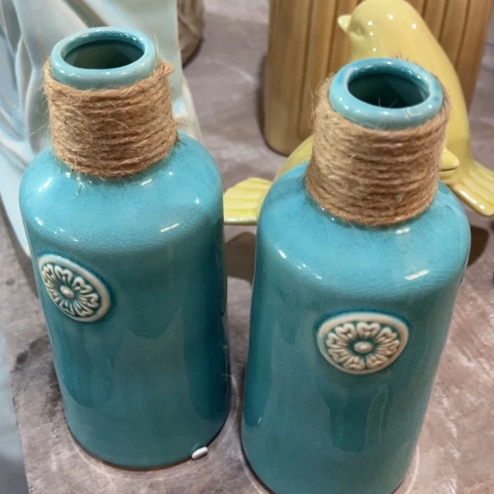 陶瓷花瓶摆件外贸出口微瑕捡漏