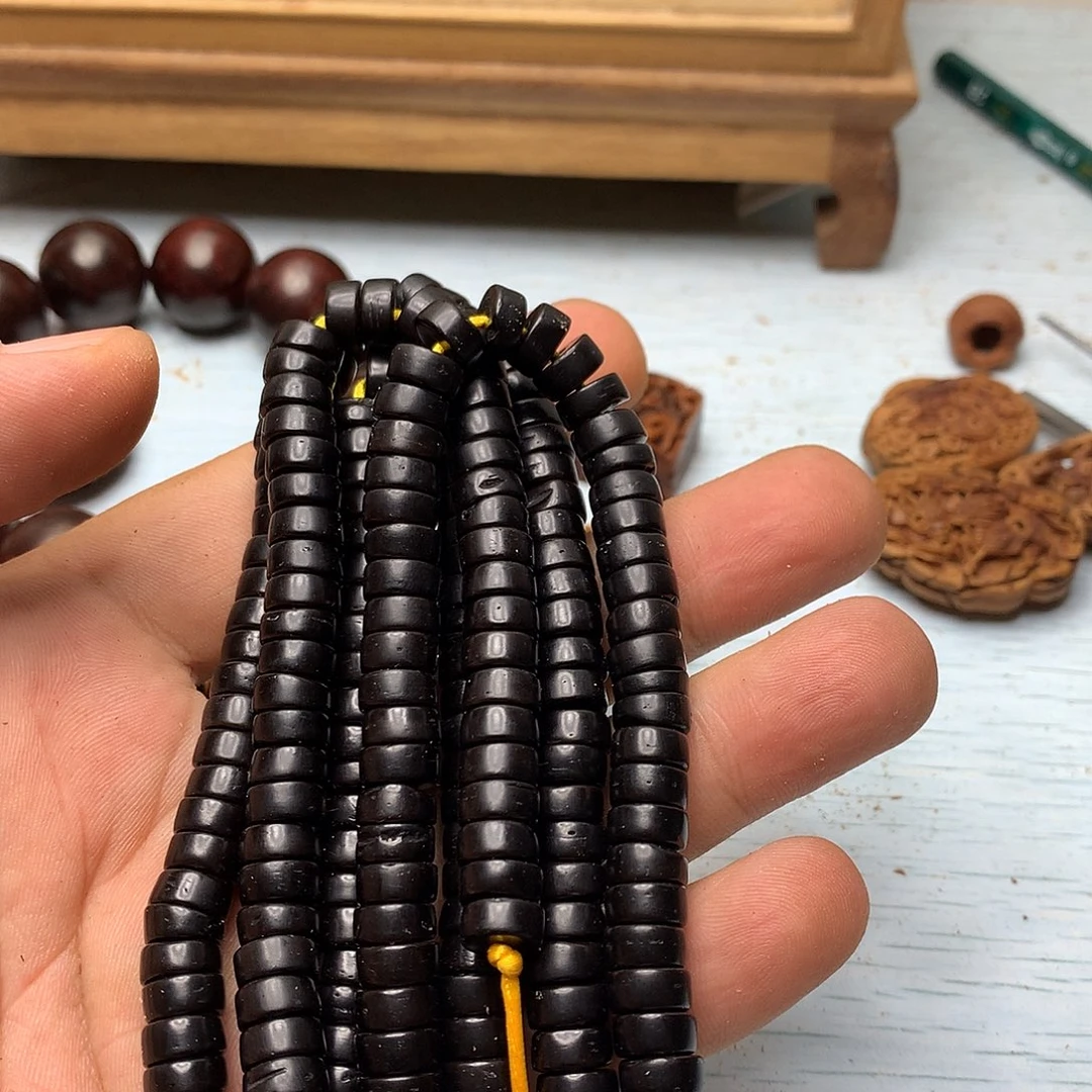核桃手串/手链文玩椰蒂椰壳手串隔珠隔片