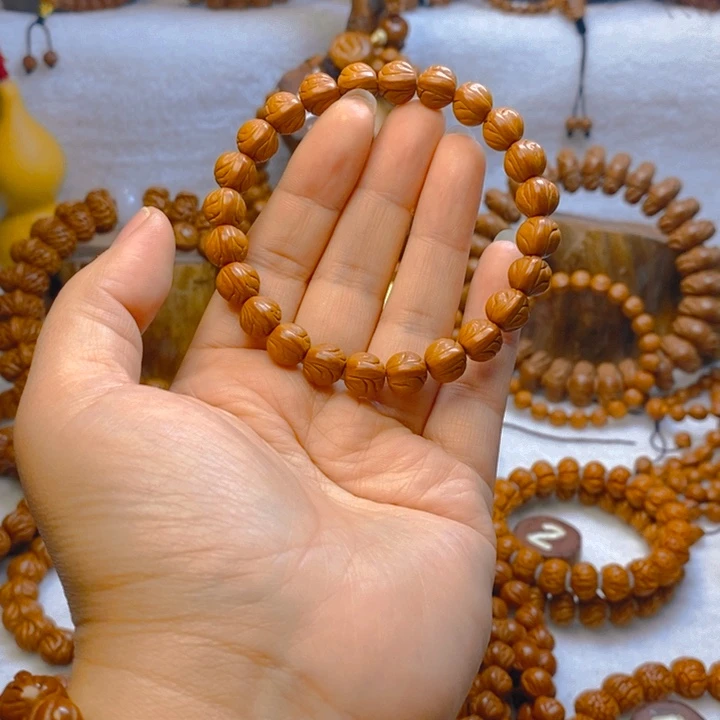 吊坠桃核棒*精品玉龙脊单圈