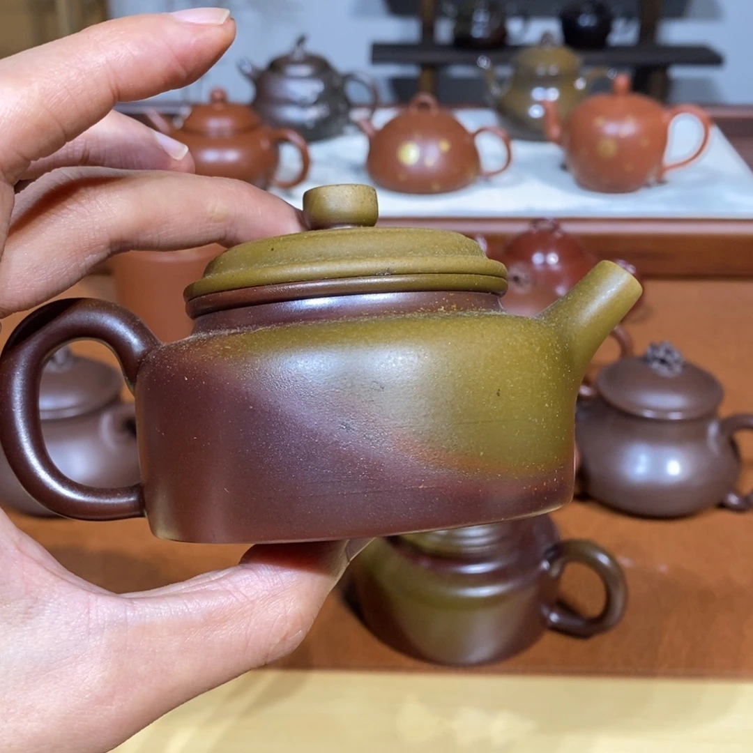 用***6柴烧140ml钦州坭兴陶手工茶具
