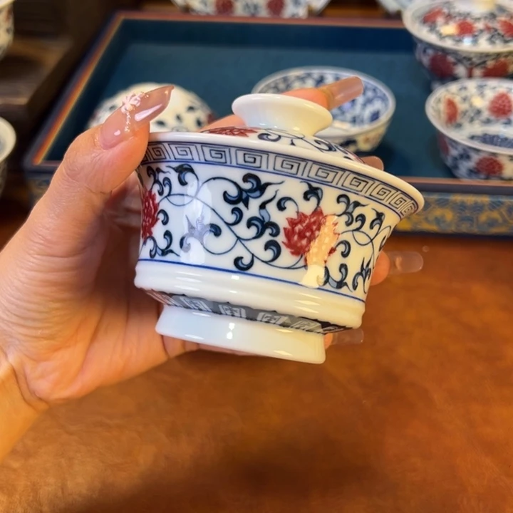 瓷片景德镇陶瓷手工手绘