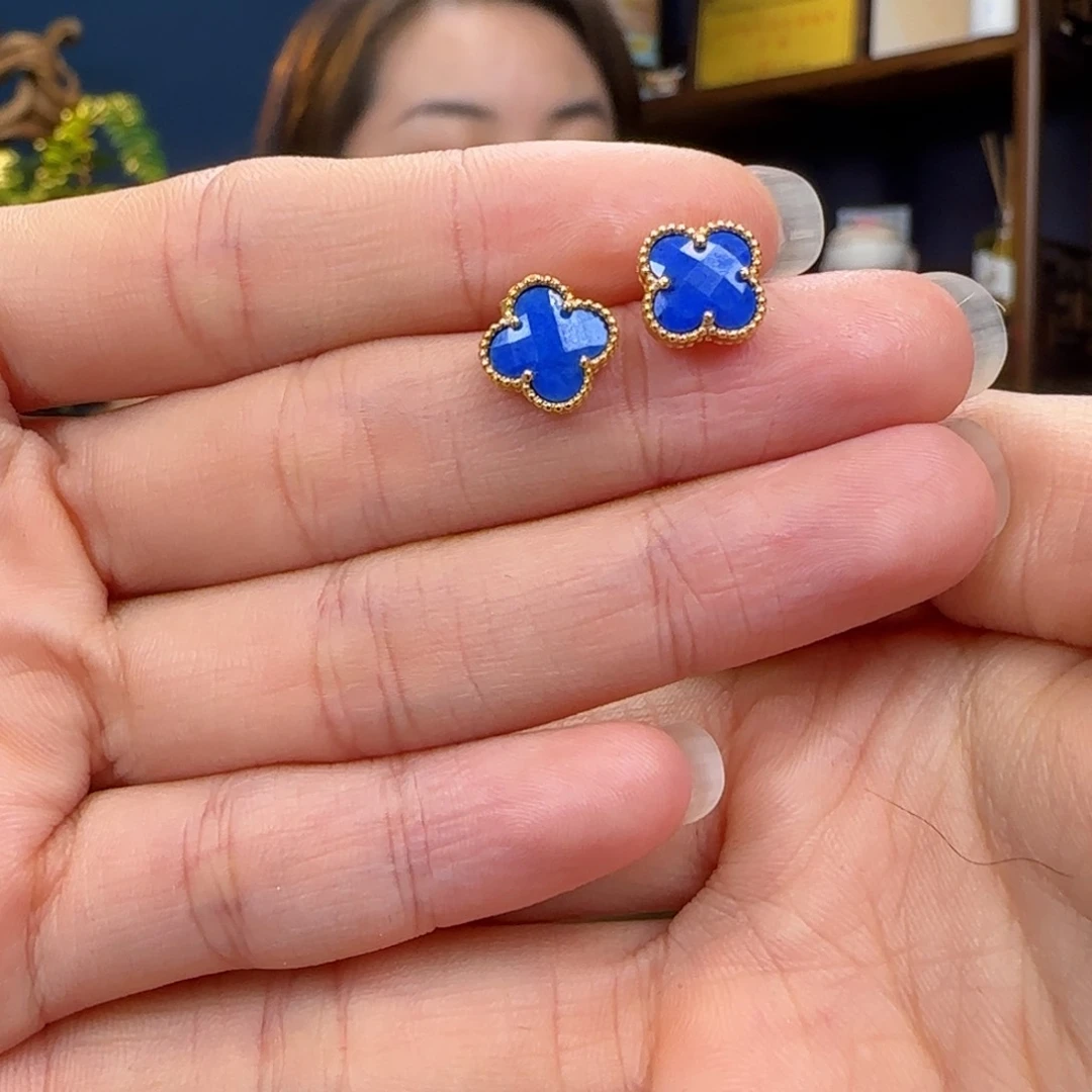 青金石耳饰未镶嵌111111111111