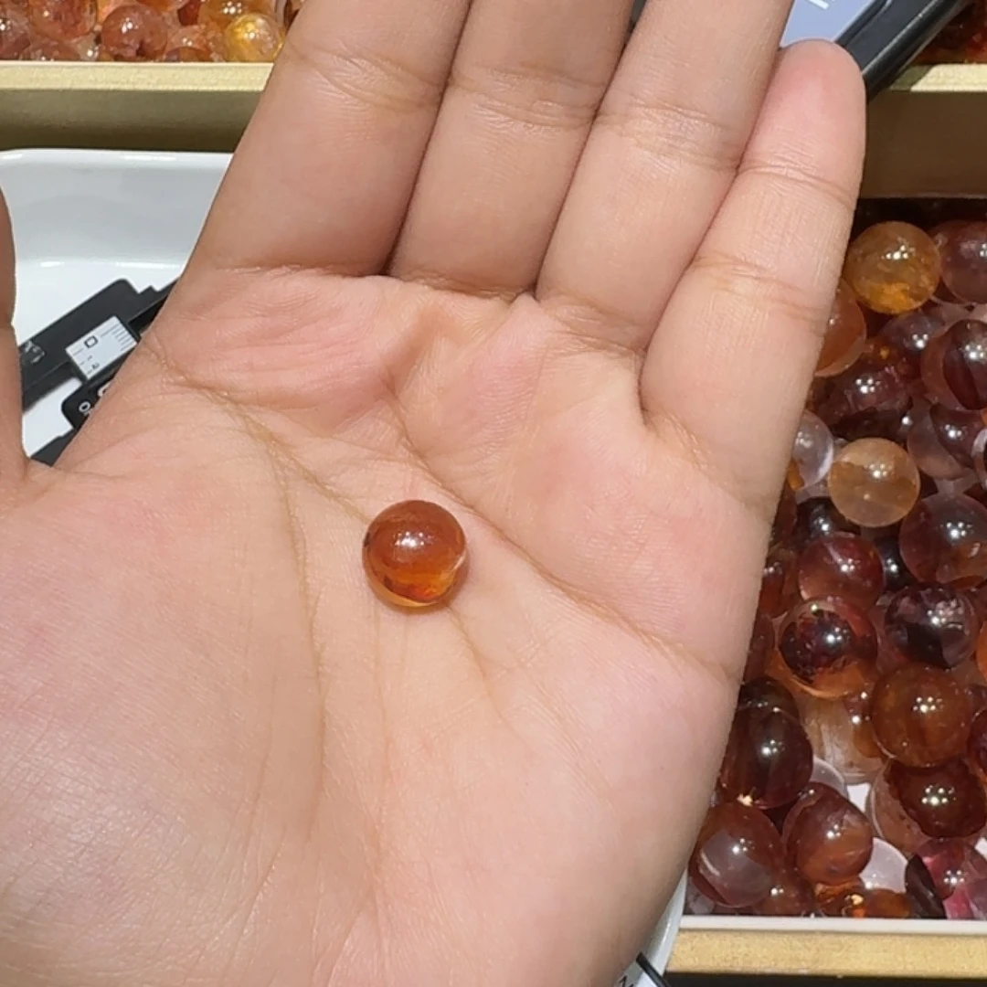 枫***红未镶嵌颈饰紫晶浇花