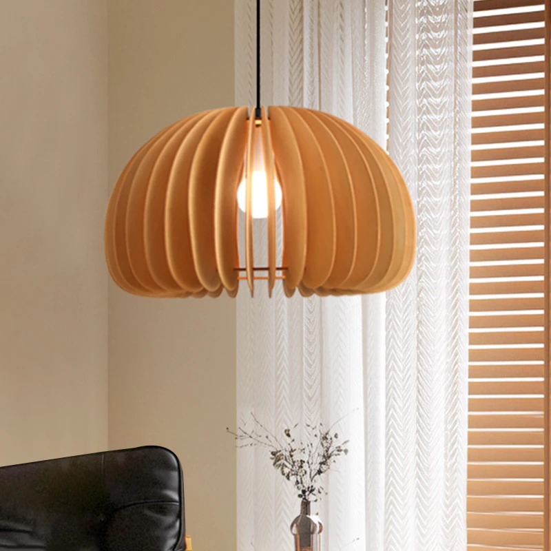 【南瓜】氛围感中古风设计款单头可调节吊灯DB