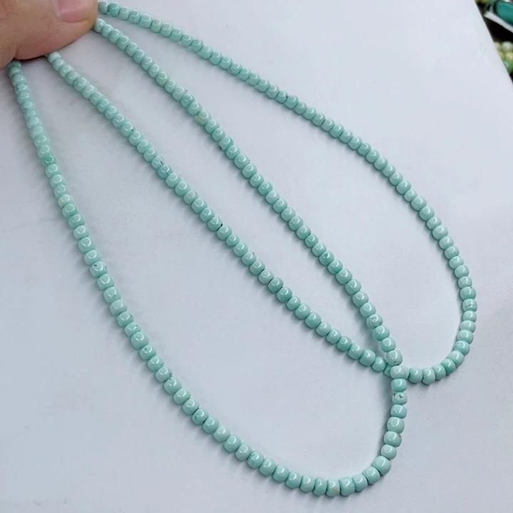 绿松石未镶嵌颈饰