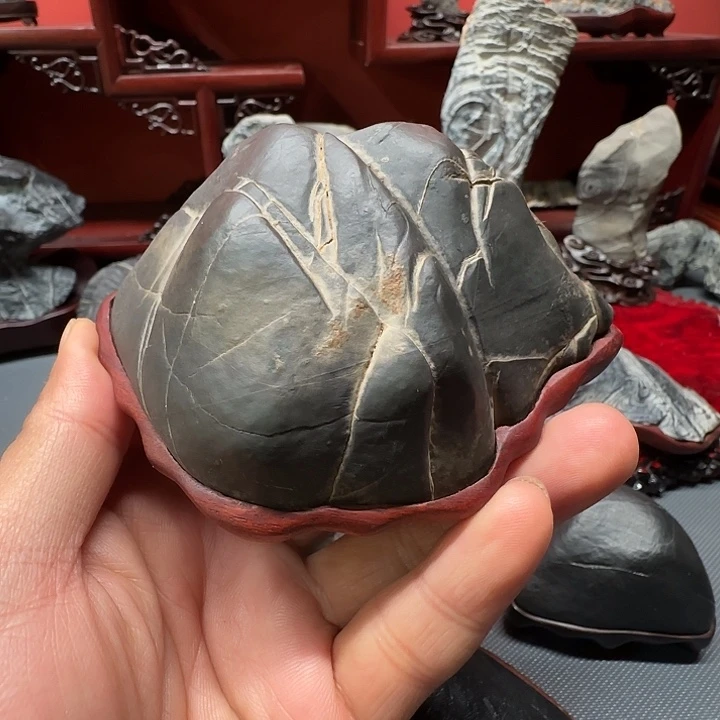 石材灵璧石精品摆件