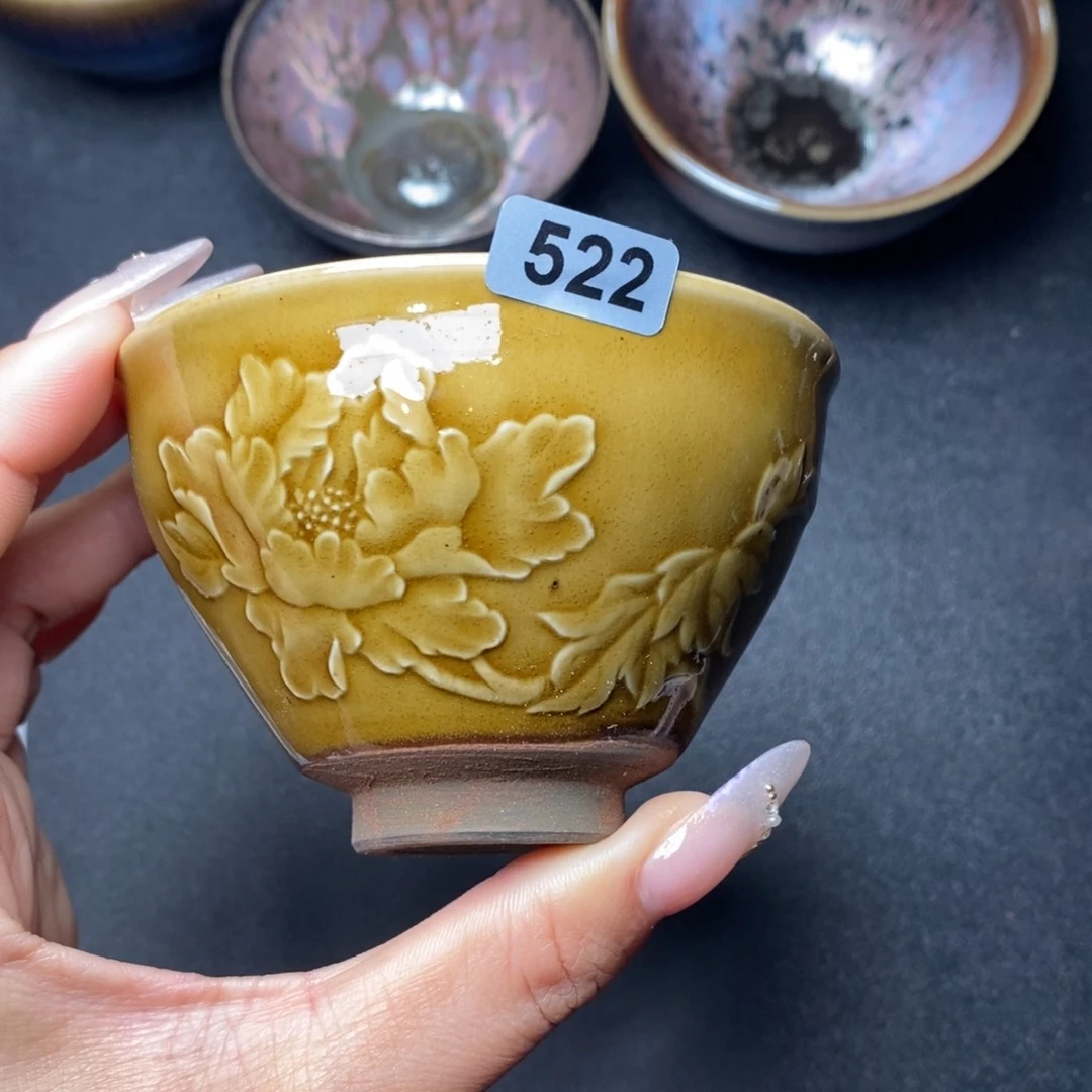 茶盏建窑建盏主人杯522