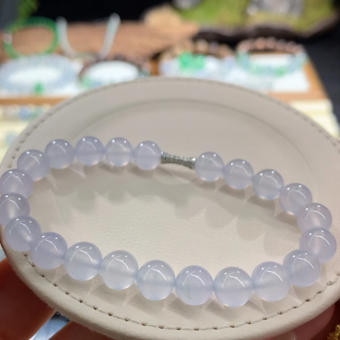 翡翠散珠紫气东来高冰卡7.5