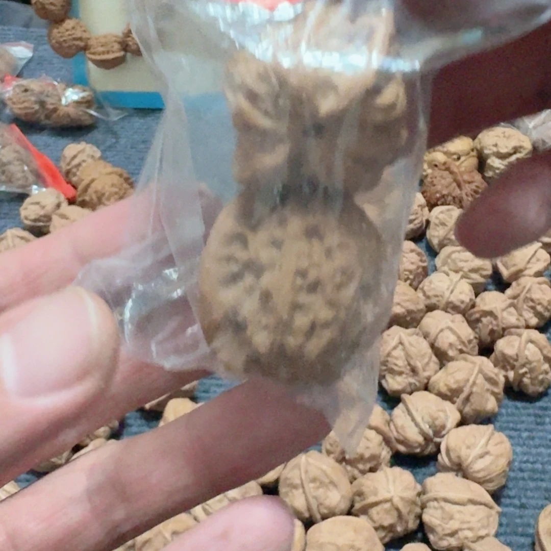 勿***安文玩核桃手串公子帽连手对儿
