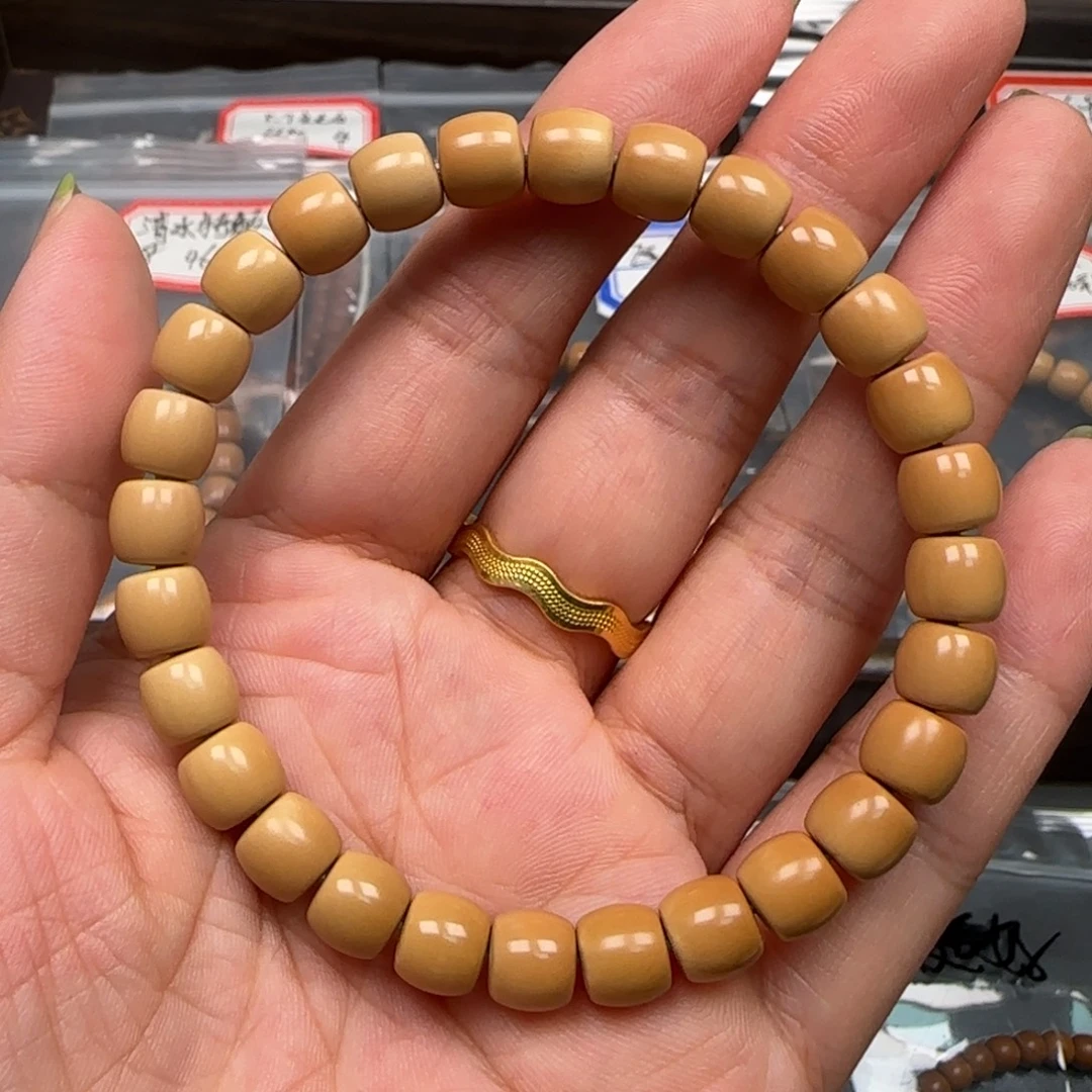 橄榄核手串清水全品7.9mm单圈