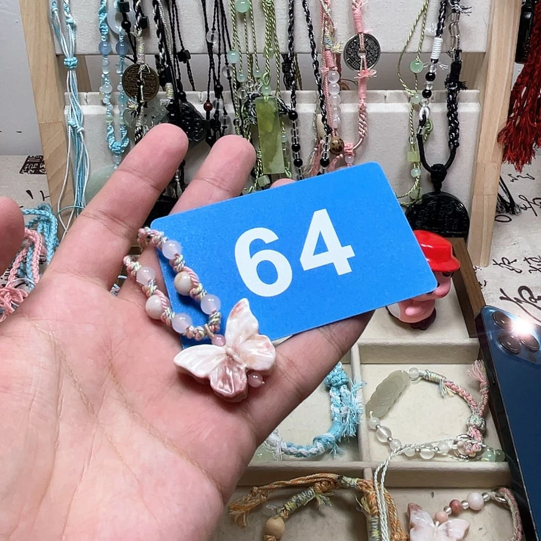 小****蛇纹石玉合金颈饰