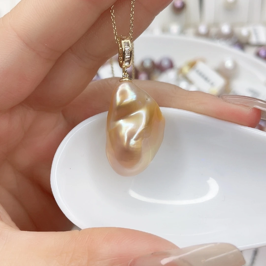 淡水珍珠颈饰未镶嵌