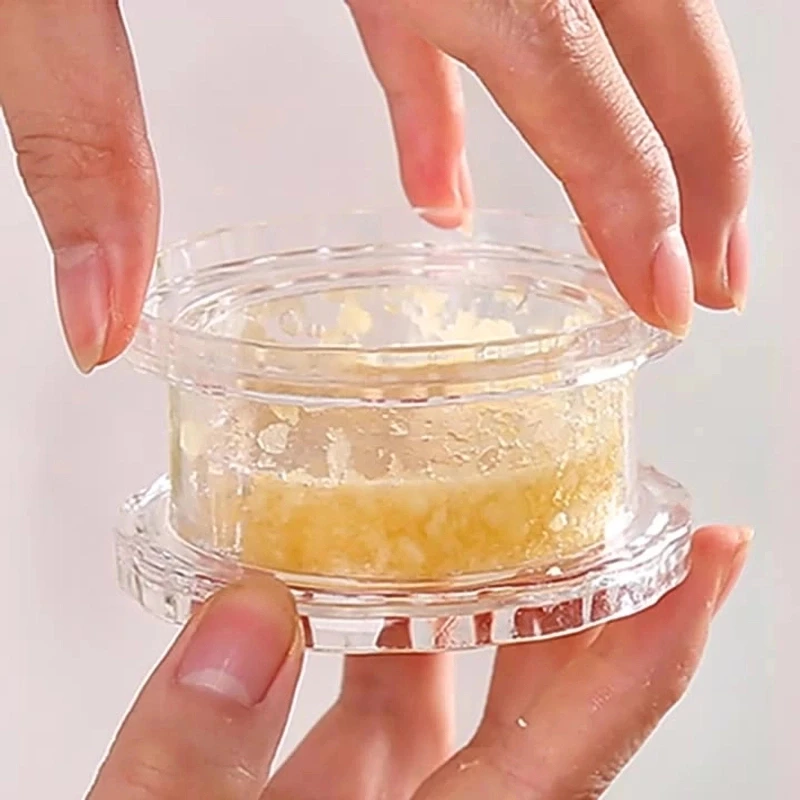 按压捻蒜盒家用压蒜器蒜泥器蒜蓉器捻蒜盒搅蒜器厨房创意小工具