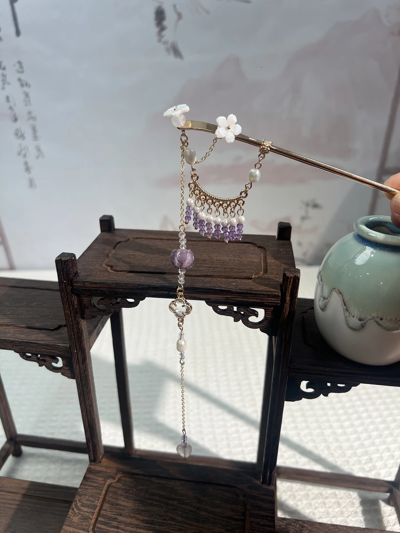 古悦倾城【之澈发簪】古风汉服发饰
