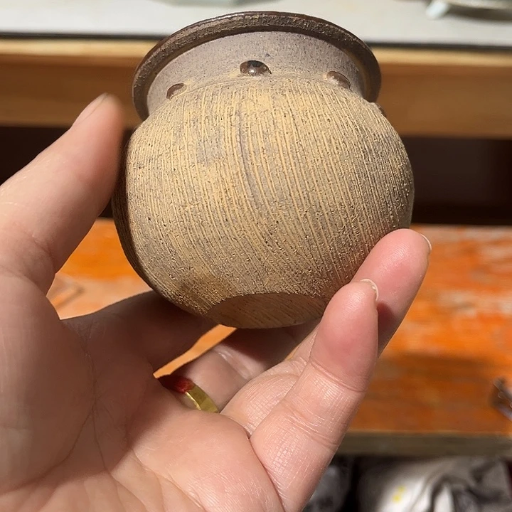 青***客茶宠一个吉州窑的小罐子