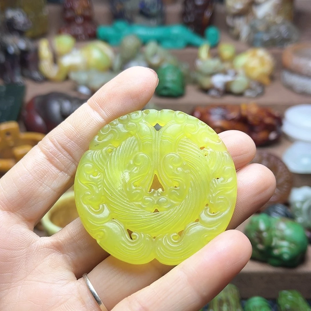 白玉菩提吊坠66。。